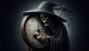 Gedicht über Zeit Werden und Vergehen by ironwhistle, 2023